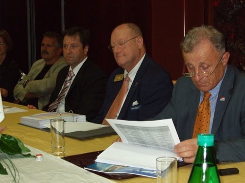 Sestanek upravnega odbora RC Nova Gorica z guvernerjem. 